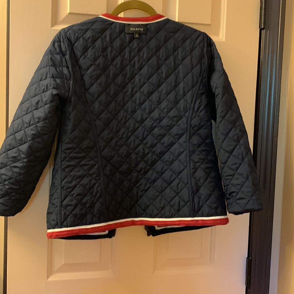 Talbots Reversible Light Quilt Jacket - image 4